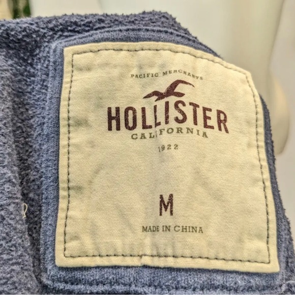4 for 25$ HOLLISTER | Blue Sweater Jacket Vest. Women’s Size Medium. - Picture 8 of 9